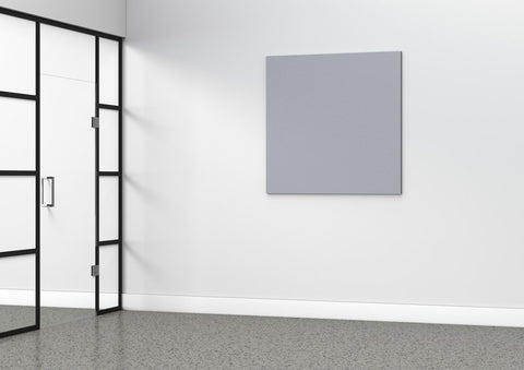 Acoustic Pinboard 24 MM-Noticeboards-600 x 900 mm-Square Corner-Commercial Traders - Office Furniture