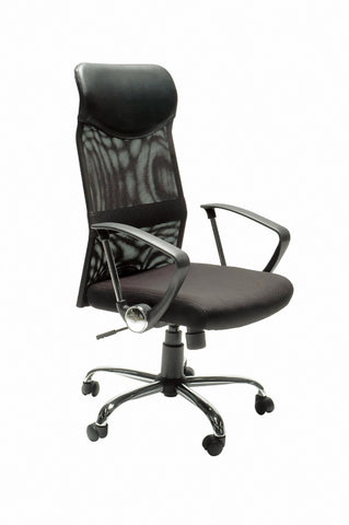 Stat Mesh High Back Chair-Office Chairs-Flat Pack Nationwide-Commercial Traders - Office Furniture