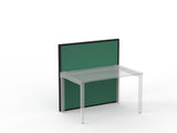 Studio 50 Partition - 1200h x 1200w-Office Partitons-Breathe-Black-Commercial Traders - Office Furniture