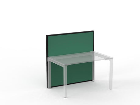 Studio 50 Partition - 1200h x 1200w-Office Partitons-Breathe-Black-Commercial Traders - Office Furniture