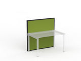 Studio 50 Partition - 1200h x 1200w-Office Partitons-Splice-Black-Commercial Traders - Office Furniture