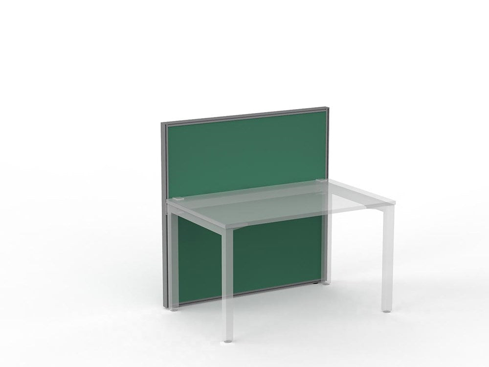 Studio 50 Partition - 1200h x 1200w-Office Partitons-Breathe-Silver-Commercial Traders - Office Furniture