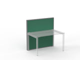 Studio 50 Partition - 1200h x 1200w-Office Partitons-Breathe-Silver-Commercial Traders - Office Furniture