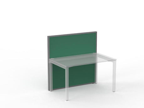 Studio 50 Partition - 1200h x 1200w-Office Partitons-Breathe-Silver-Commercial Traders - Office Furniture