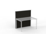 Studio 50 Partition - 1200h x 1200w-Office Partitons-Crown-Silver-Commercial Traders - Office Furniture