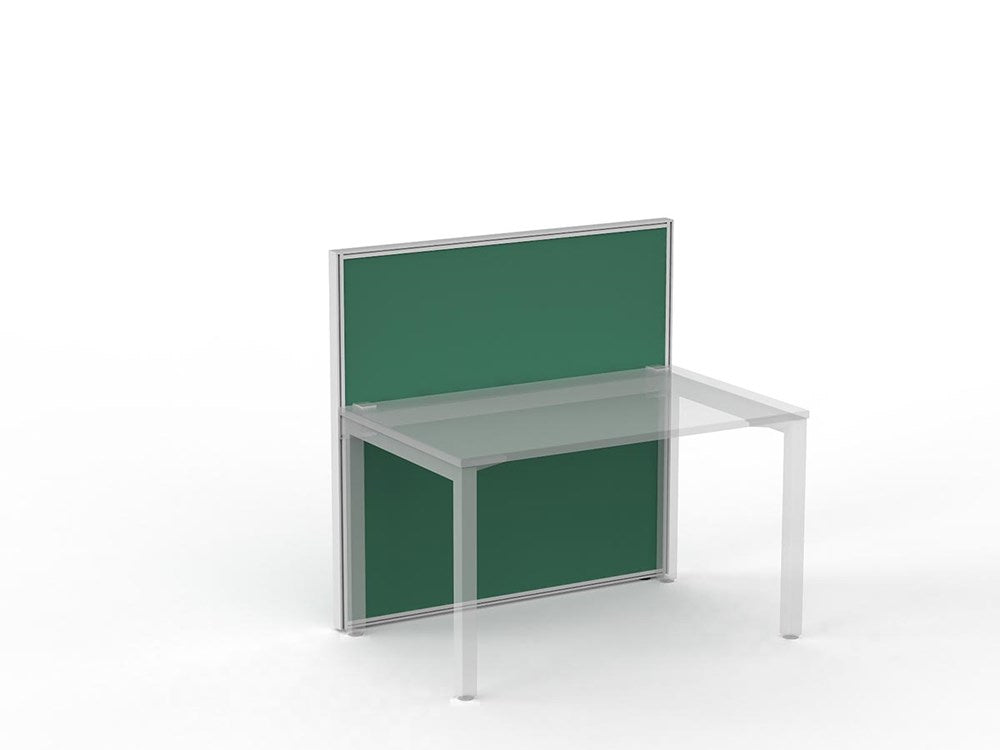 Studio 50 Partition - 1200h x 1200w-Office Partitons-Breathe-White-Commercial Traders - Office Furniture