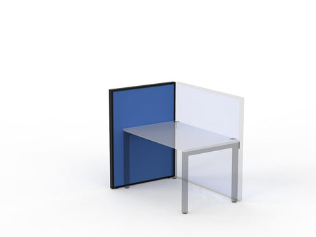 Studio 50 Partition - 1200h x 900w-Office Partitons-Breathe-Black-Commercial Traders - Office Furniture