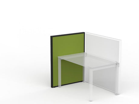 Studio 50 Partition - 1200h x 900w-Office Partitons-Splice-Black-Commercial Traders - Office Furniture