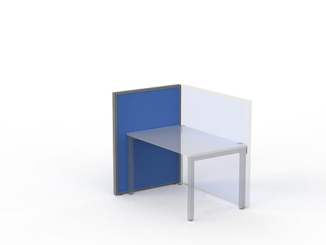 Studio 50 Partition - 1200h x 900w-Office Partitons-Breathe-Silver-Commercial Traders - Office Furniture