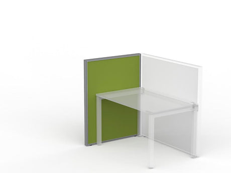 Studio 50 Partition - 1200h x 900w-Office Partitons-Splice-Silver-Commercial Traders - Office Furniture