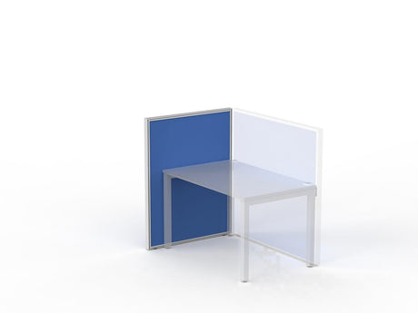 Studio 50 Partition - 1200h x 900w-Office Partitons-Breathe-White-Commercial Traders - Office Furniture