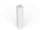 Studio 50 Joining Post - 1800h-Office Partitons-White-2 Way-Commercial Traders - Office Furniture