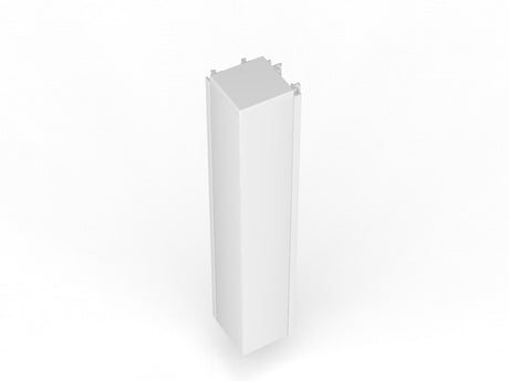 Studio 50 Joining Post - 1800h-Office Partitons-White-2 Way-Commercial Traders - Office Furniture