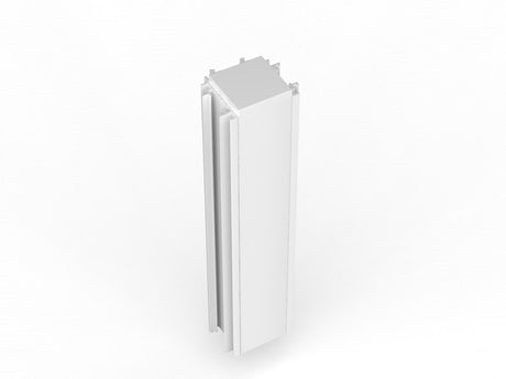 Studio 50 Joining Post - 1800h-Office Partitons-White-3 Way-Commercial Traders - Office Furniture