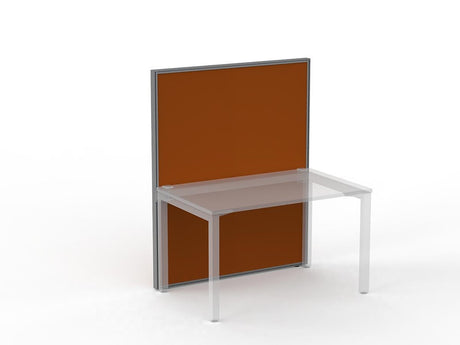 Studio 50 Partition - 1500h x 1200w-Office Partitons-Breathe-Silver-Commercial Traders - Office Furniture