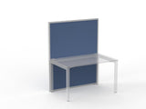 Studio 50 Partition - 1500h x 1200w-Office Partitons-Crown-White-Commercial Traders - Office Furniture