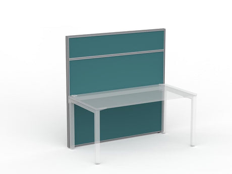 Studio 50 Partition - 1500h x 1500w-Office Partitons-Splice-Silver-Commercial Traders - Office Furniture