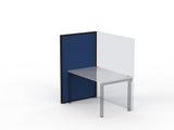 Studio 50 Partition - 1500h x 900w-Office Partitons-Crown-Black-Commercial Traders - Office Furniture