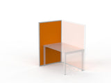 Studio 50 Partition - 1500h x 900w-Office Partitons-Breathe-White-Commercial Traders - Office Furniture