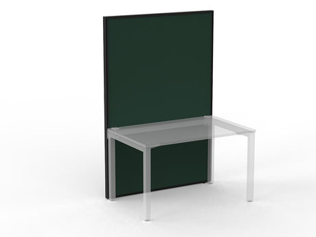 Studio 50 Partition - 1800h x 1200w-Office Partitons-Crown-Black-Commercial Traders - Office Furniture