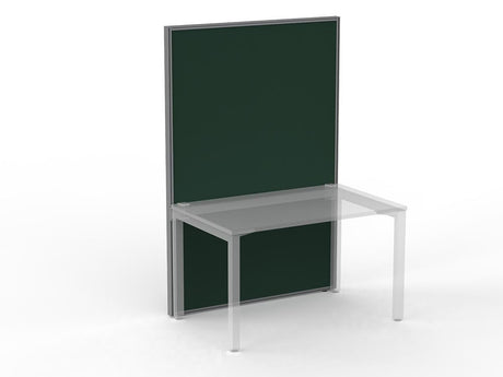 Studio 50 Partition - 1800h x 1200w-Office Partitons-Crown-Silver-Commercial Traders - Office Furniture