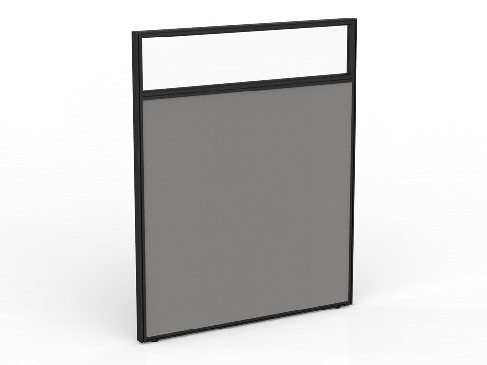 Studio 50 Glass Upgrade-Office Partitons-1200-White-Commercial Traders - Office Furniture