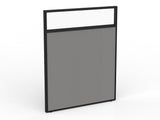 Studio 50 Glass Upgrade-Office Partitons-1200-White-Commercial Traders - Office Furniture