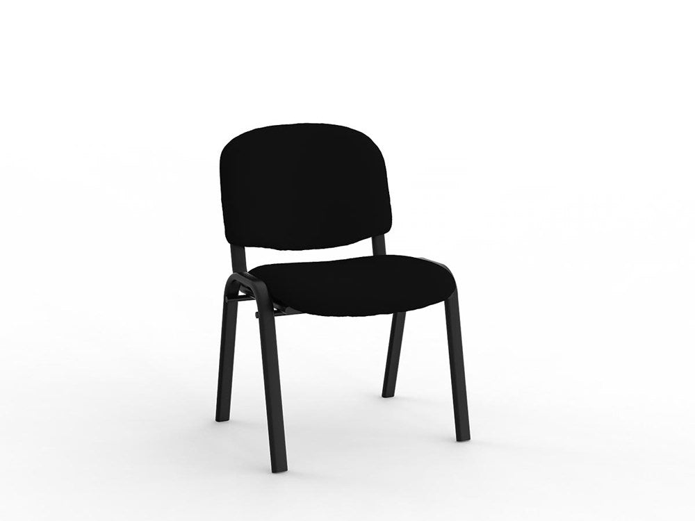 Swift Visitor Chair (Assembled)-Meeting Room Furniture-Navy-Commercial Traders - Office Furniture