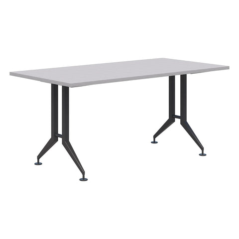 Shot Table 1800 x 800-Unclassified-Snow Velvet-Black-Commercial Traders - Office Furniture