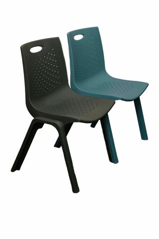 Snap Chair-Lunchroom Chairs-Sea Blue-Commercial Traders - Office Furniture