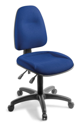 Spectrum 2 Heavy Duty Office Chair(160kg weight limit)-Office Chairs-Quantum-No Thanks-Commercial Traders - Office Furniture