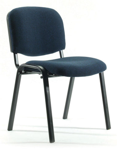 Swift Visitor Chair (Assembled)-Meeting Room Furniture-Black-Commercial Traders - Office Furniture