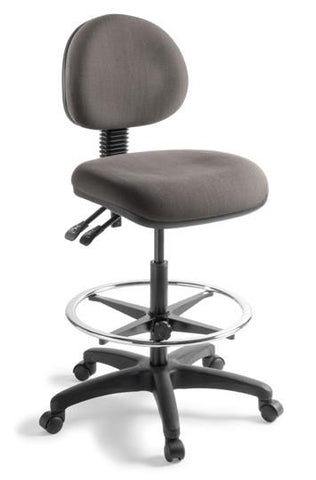 Tag 2.30 Mid Back Tech Chair-Office Chairs-Quantum Fabric-No Thanks-Commercial Traders - Office Furniture