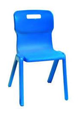 Titan Chair-Lunchroom Chairs-Blue-Commercial Traders - Office Furniture