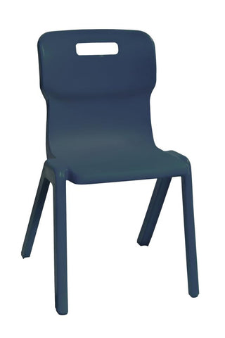 Titan Chair-Lunchroom Chairs-Blue-Commercial Traders - Office Furniture