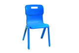 Titan Chair-Lunchroom Chairs-Blue-Commercial Traders - Office Furniture