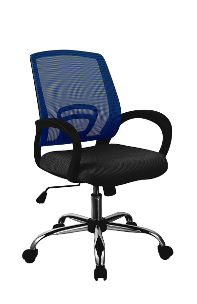 Trice Mesh Chair-Office Chairs-Blue-Commercial Traders - Office Furniture