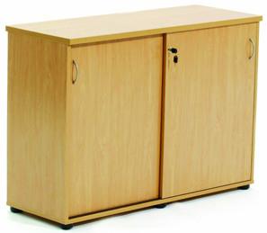Ergoplan Credenza 1200 W x 850 H - Tawa-Storage-No Hutch-Commercial Traders - Office Furniture