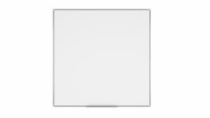 Ceramic Whiteboard 1200 x 1200-Whiteboards-No Accessories Thanks-Commercial Traders - Office Furniture