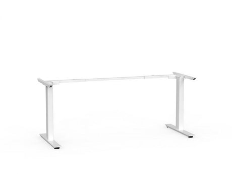 Agile Fixed Height - Frame Only-Desking-1800 - 2100-White-Commercial Traders - Office Furniture
