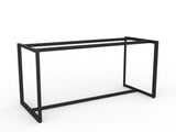 Anvil Bar Leaner - Frame Only-Meeting Room Furniture-2200 x 900-Black-Commercial Traders - Office Furniture