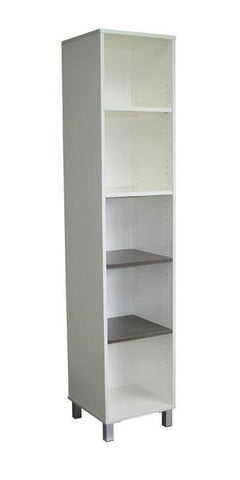 Canvaro - Tall Bookcase Unit 5 tier 400w-Storage-Auckland-Commercial Traders - Office Furniture