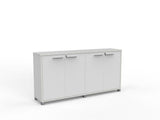 Cubit Credenza 1800 W x 900 H-Storage-Silver-Commercial Traders - Office Furniture