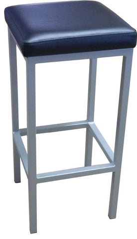 Spark Bar Stool-Barstools-Metro Vinyl-Silver Star-North Island Delivery-Commercial Traders - Office Furniture