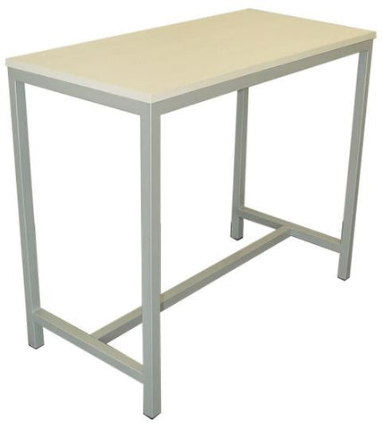 Spark - Bar Leaner 1800 x 800-Meeting Room Furniture-Appliance White-Silver Star-Commercial Traders - Office Furniture