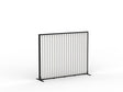 Studio Divide - 1200h x 1600w-Office Partitons-White-Atlantic Oak-90 Degree-Commercial Traders - Office Furniture