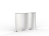 Studio Divide - 1200h x 1600w-Office Partitons-White-White-90 Degree-Commercial Traders - Office Furniture