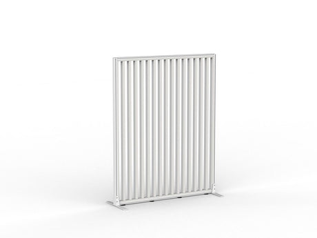 Studio Divide - 1500h x 1200w-Office Partitons-White-White-90 Degree-Commercial Traders - Office Furniture