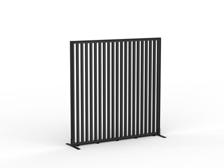Studio Divide - 1500h x 1500w-Office Partitons-Black-Black-90 Degree-Commercial Traders - Office Furniture