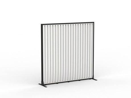 Studio Divide - 1500h x 1500w-Office Partitons-Black-White-90 Degree-Commercial Traders - Office Furniture